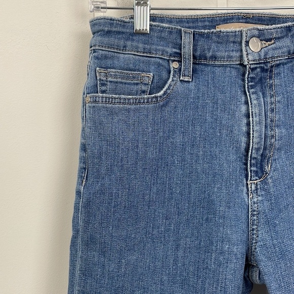 Joe's Jeans Mid Rise Skinny Jean Women's 27 Frayed Ankle Cropped Cotton Stretch - Picture 2 of 14
